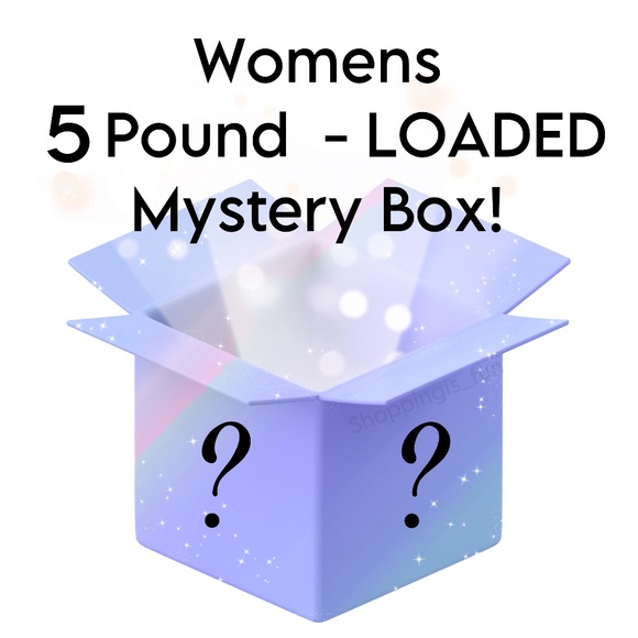 【﻿  B - I - G！】😍 LOADED 5 Pound Womens MYSTERY BOX - Picture 1 of 7